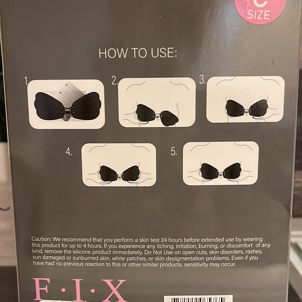 New!!!Fix Solution Self Adhesive Wing Shape Bra. - image 5